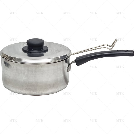 20cm Polished deep Chip Pan Chip Pans image