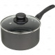 20cm Non-Stick Sauce Pan & Glass Lid Saucepans image