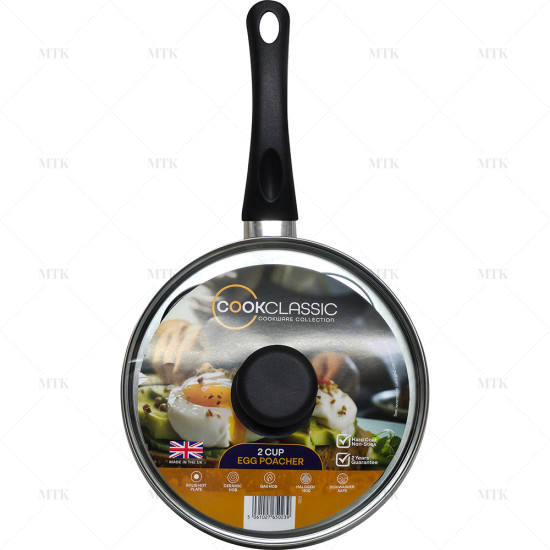 2 Cup Egg Poacher Non-Stick image