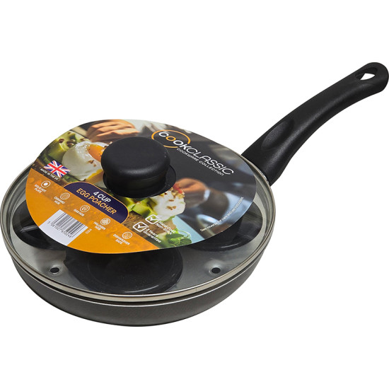 20cm 4 Cup Egg Poacher Non-Stick image