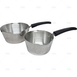 8" (20cm) Aluminium Milk Pan with Bakelite Handle