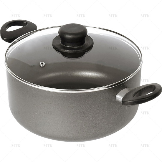 28cm Casserole pot & Lid - INDUCTION Saucepans image