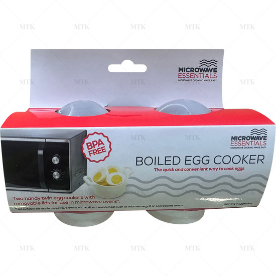 Egg Cooker (2 pack) - PP Plastic Microwave image