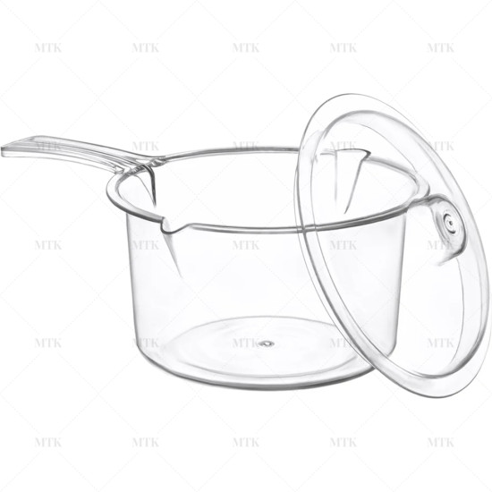 0.85lt Large clear saucepan image