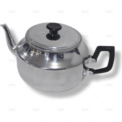 9 Cup Polished Tea Pot (1.4L / 2.5 Pint)