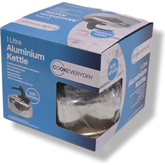 1L Polished Whistling Kettle KETTLE image
