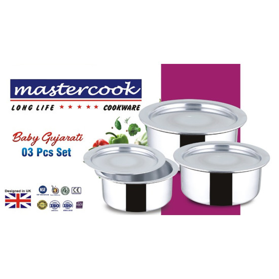 GUJARATI SET BABY SIZE IN GIFT BOX -Aluminium image