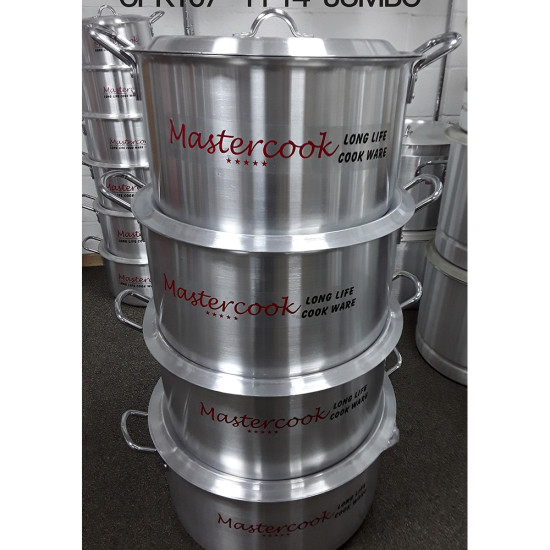 MASTERCOOK 11-14 CATERING SET -Aluminium image