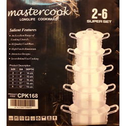 SUPER SET 2-6  5 PCS SET