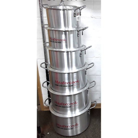 MASTERCOOK STOCK POT 5-10 6PC image