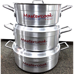 OUR MASTERCOOK BRAZING 28-32CM 3PC SET