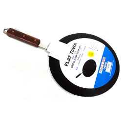 NON STICK FLAT TAWA WITH INDUCTION 10 INCH