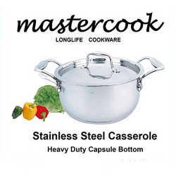 24 CM SS CASSEROLE