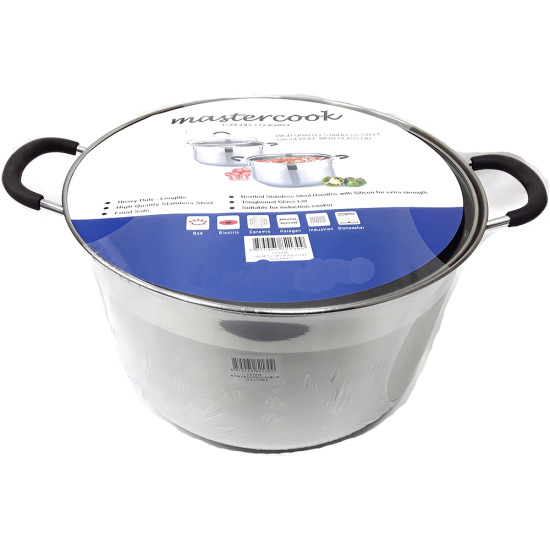 22CM SS CASSEROLE GLASS LID SHRINK image