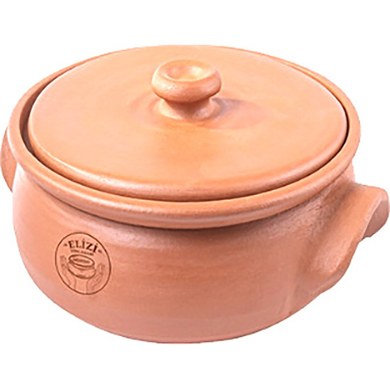 CLAY POT HANDMADE SMALL 21CM 3.5LT -Mitti image