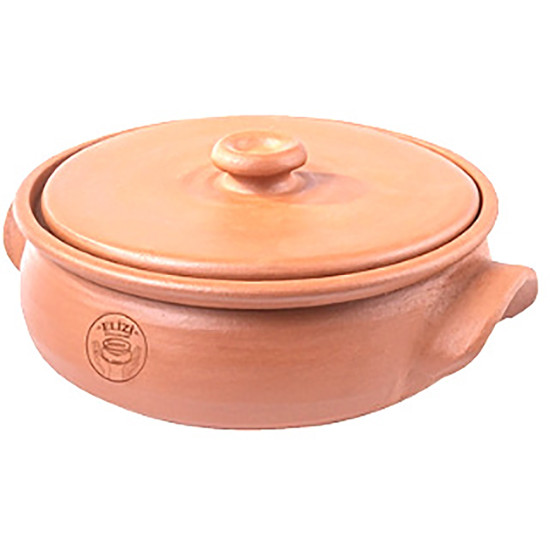 CLAY PAN HANDMADE SMALL LINED 25 CM - 2.5LT image