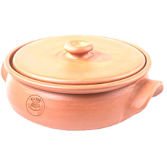 CLAY PAN HANDMADE BIG LINED 30 CM - 3.75 LT image