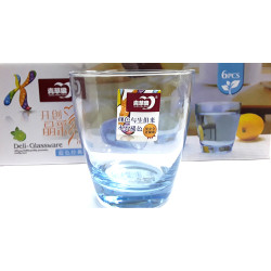BLUE GLASS SMALL 6PC ES7006-1B