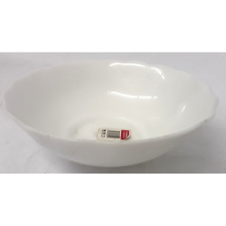 5" PLAIN OPAL WHITE BOWL