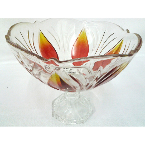 FOOTED BOWL 24CM COLOURED BS-1AC1 - CP image