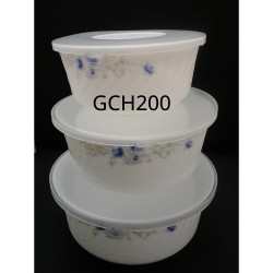 OPAL 3 PCS BOWL SET BLUE