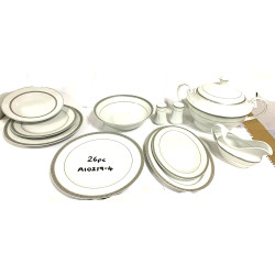 26 PCS DINNER SET PORCELAIN CODE A100219-4