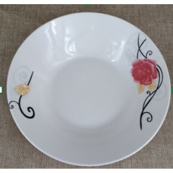 BOWL 8 INCH DX BLACK PINK