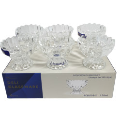 6PC GLASS SUNDAI SET DELI