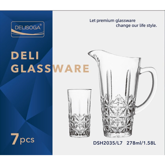 WATER SET DELI SOGA 7 PCS -Water set image