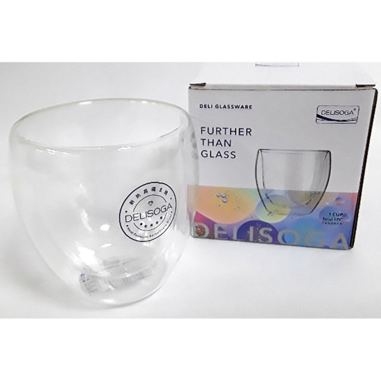 DOUBLE WALL GLASS SINGLE PC 250 ML image
