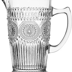 GLASS JUG FANCY TYPE 1.25 LT 20cm x 12cm