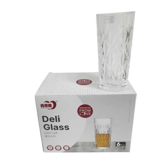 DELI SOGA LARGE 6 PCS GLASS SET 330 ML image