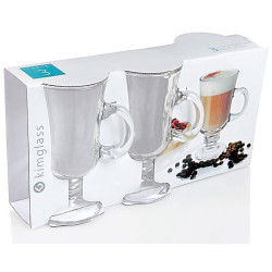 IRISH COFFEE MUGS 3 PCS SET 240 ML