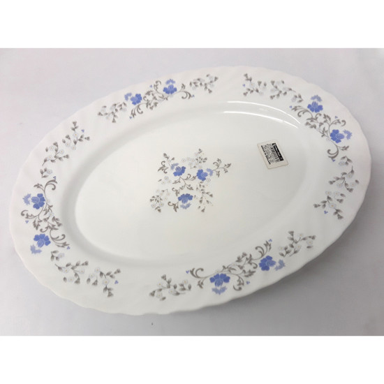 ROMANIA OVAL PLATE -Opalware printed image
