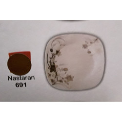 71PC SQUARE SHAPE DINNER SET FLOWER 691 NASATRAN