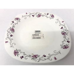 LINDA SQUARE DINNER PLATE 124
