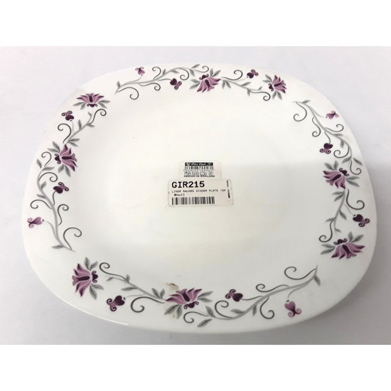 LINDA SQUARE DINNER PLATE 124 image
