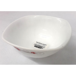 ROSE OPAL SQUARE 12CM BOWL