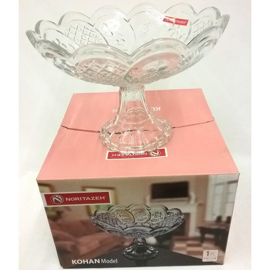 KOHAN ROUND FOOTED BOWL 28CM (660712W) -Footed glass bowls image