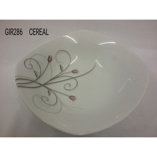 2G PORCELAIN SQ CEREAL BOWL DECAL 758/400 image