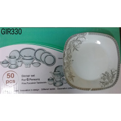 50PC DINNER SET 504 TIRAJAH