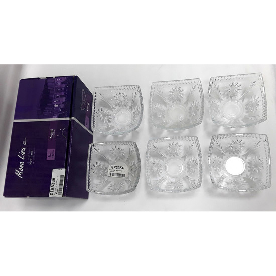 MONA LISA 6 PC BOWL 911 -Glass bowls image