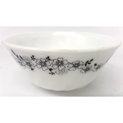 BLOSSOM BLACK 12CM BOWL