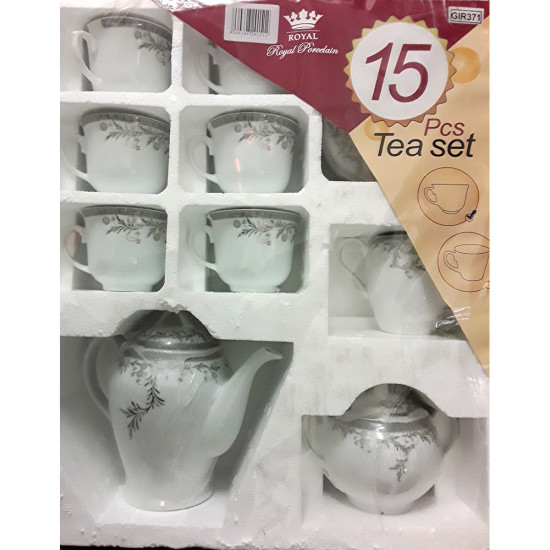 15PC ROUND TIRAJEH TEA SET 386 image