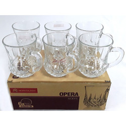 OPERA CONCORD MUG 6PC 185CC 240201W