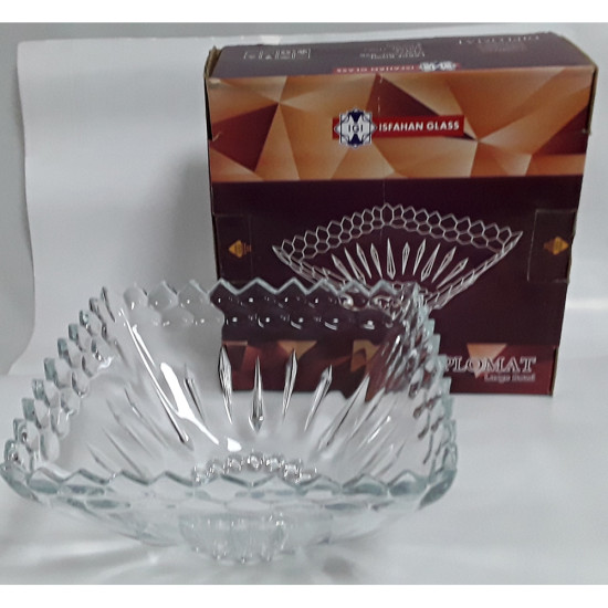 DIPLOMAT LARGE BOWL -Glass bowls image