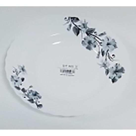EXTRA LARGE JUBBA BLACK SOUP PLATE 10 INCH image