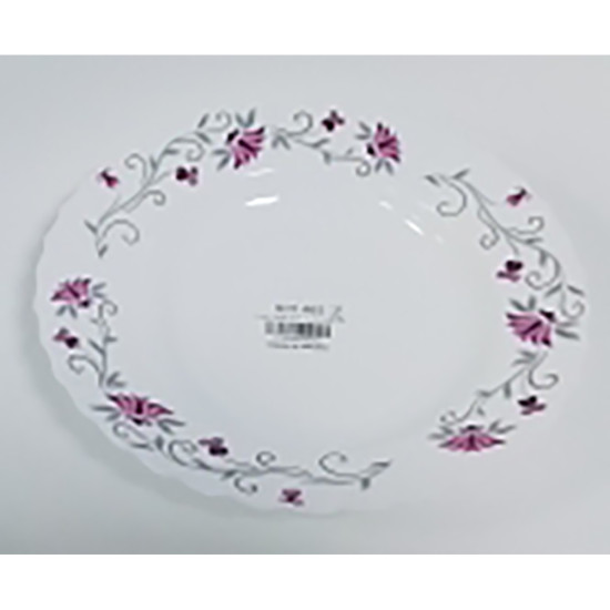EXTRA LARGE LINDA PURPLE SOUP PLATE 10 INCH image