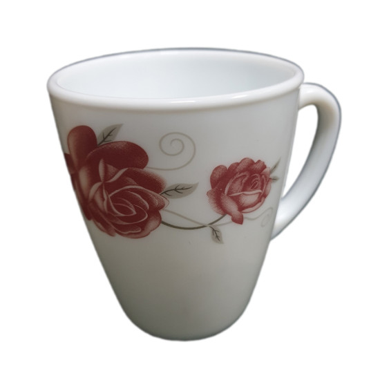 MUG OPAL PINK ROSE DESIGN image