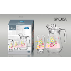 ROSE WATER SET (1+6) FLOWER DECAL